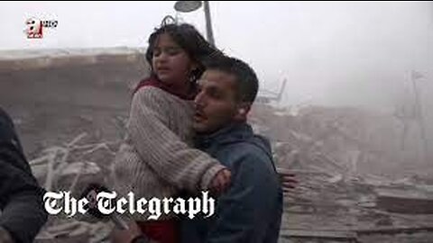 Moment reporter in Turkey abandons live broadcast to rescue young girl from