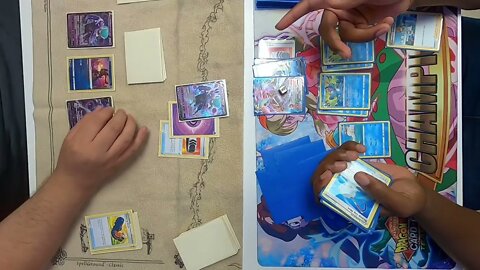 Inteleon VMAX vs Mewtwo VStar/Shadow Rider Calyrex VMAX at @PocketSloths | Pokemon TCG