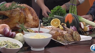 Chef Tory Martindale cooks Thanksgiving dinner