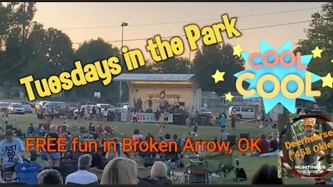 Free concerts every June in Broken Arrow, OK!!!