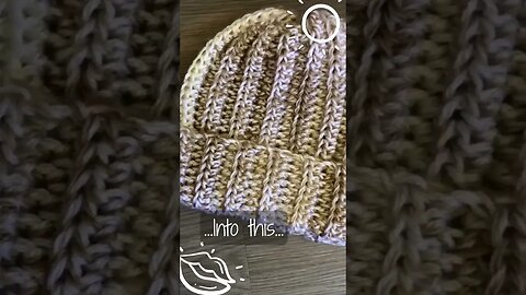 Elegance in Stitches: Dual Yarn Half Double Crochet Beanie Showcase | Jenetics Creations
