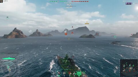 2022 World A Warships T8 Test server fun 4KRES