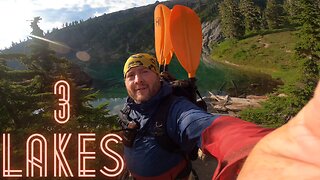 Eaten alive by mosquitoes Fishing 3 Stunning Washington Alpine lakes