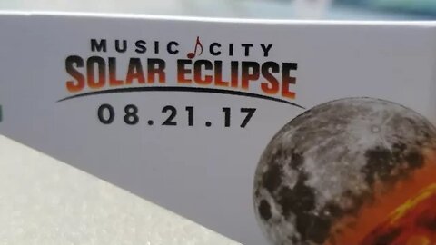 ECLIPSE LIVE from Nashville, TN - 100% full eclipse of the sun!!!