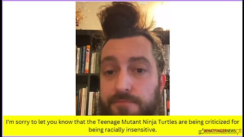 I'm sorry to let you know that the Teenage Mutant Ninja Turtles are being criticized