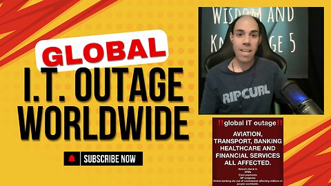 Global IT Outage Worldwide