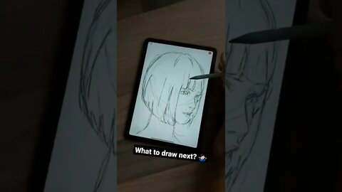 How to draw Short Hair Girl? - Daily Art nr.140🖌️