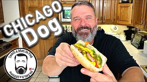 Making a Chicago-Style Hot Dog @ Home | Teach a Man to Fish