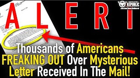 Thousands of Americans Freaking Out Over Mysterious Letter Received In The Mail!