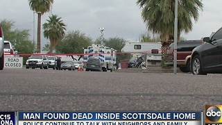 Murder investigation continues at Scottsdale home