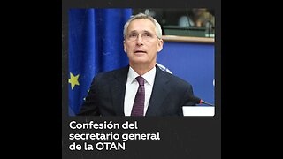 Jens Stoltenberg admite que la OTAN rechazó un acuerdo con Rusia previo al conflicto