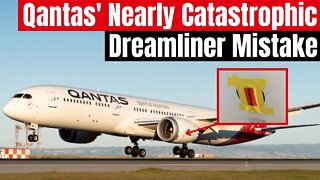 An Embarrassing Mistake By Qantas Ground Crew And Flight Crew Could Have Had Catastrophic Ending.