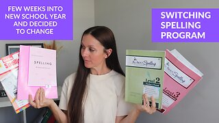 Goodbye to All About Spelling and trying new Spelling programs| Homeschool