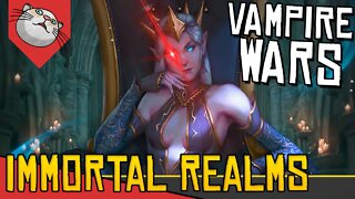 VAMPIRA Ancestral com BOMBA NUCLEAR - Immortal Realms Vampire Wars [Gameplay Português PT-BR]