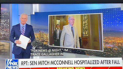 Mitch McConnell, where is hospitalize Overfall