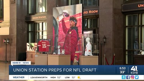 Union Station makes begins preparations for NFL Draft