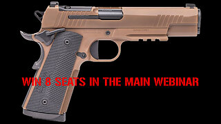 SIG SAUER 1911 X MINI #2 FOR 8 SEATS IN THE MAIN WEBINAR