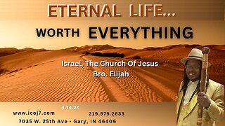 ETERNAL LIFE... WORTH EVERYTHING