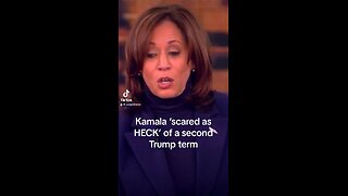 Kamala ‘scared’ of Trump 2024