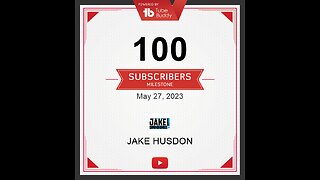 I HIT 100 SUBS ON MY NEW CHANNEL