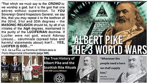 SCOTTISH RITE'S ALBERT PIKE & WORLD WAR 3