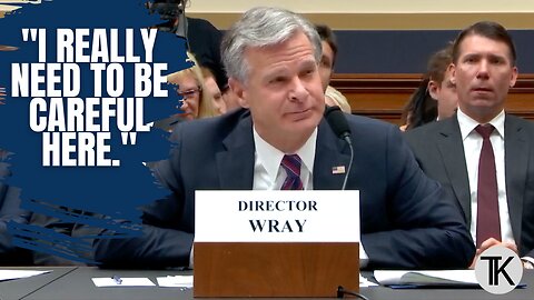 FBI Dir. Wray Refuses to Answer if FBI Had ‘Confidential Human Sources’ in the Crowd on Jan. 6th