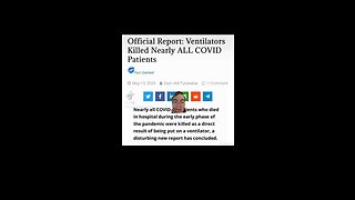 Ventilator Killed Nearly All Covid Patients