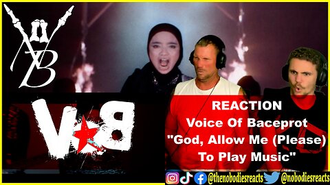 REACTION to Voice Of Baceprot V.O.B. "God, Allow Me (Please) To Play Music"!