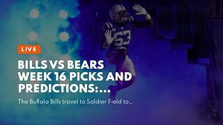 Bills vs Bears Week 16 Picks and Predictions: Fields Continues to Put Legs to Work