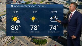 7 Weather Noon Update, Monday, July 4