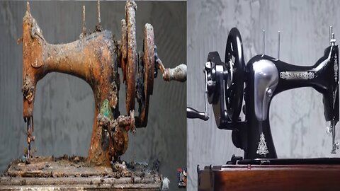 1894 Singer Sewing Machine Restoration