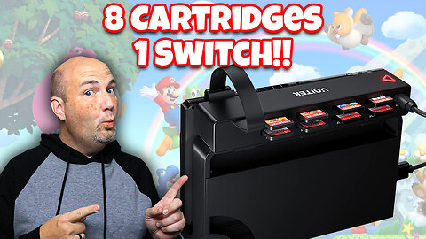 MUST-HAVE Switch Accessory! Unitek 8-in-1 Cartridge Switcher