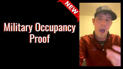 Derek Johnson New "Military Occupancy Proof"