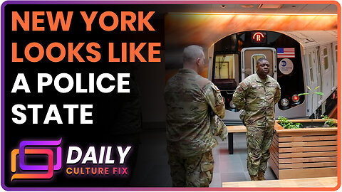 New York Looks Like A Police State with National Guard Policing Subways