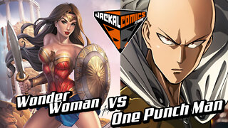 WONDER WOMAN Vs. ONE PUNCH MAN - Comic Book Battles: Who Would Win In A Fight?