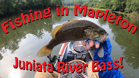 Fishing in Mapleton ~ Juniata River Bass