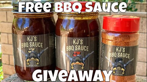 KJ's BBQ Sauce Giveaway !!