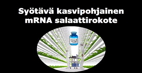 Syötävä kasvipohjainen mRNA salaattirokote