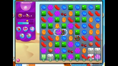 Candy Crush Level 413 Talkthrough, 29 Moves 0 Boosters