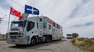 Maurice and Me In Broken Hill With The Great Freedom Truck