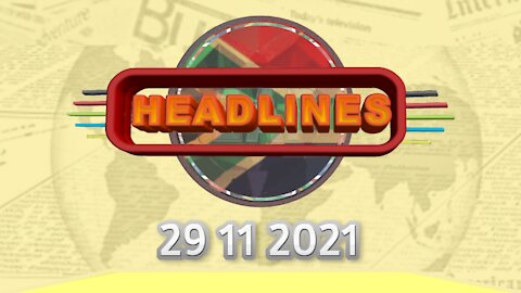 ZAP Headlines - 29112021