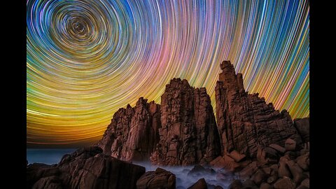 Star Trails Prove Earth is the Center of the Universe