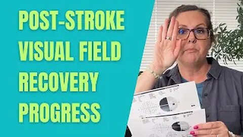 Stroke Patient Visual Field Recovery Progress