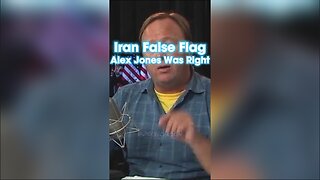 Alex Jones Predicted The Globalists Would Stage False Flag Terror Attacks To Be Blamed on Iran, Problem Reaction Solution - 7/15/10 Rainbow Bridge Attack on the New York Canada Border