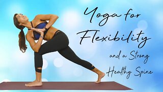 Yoga for Flexibility & a Strong, Healthy Spine ♥ Advanced Class, 30 Mins, Power Yoga, Myra Shaikh