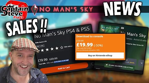 No Man's Sky Sales Have Started - NMS News - Cup Of Tea With Captain Steve