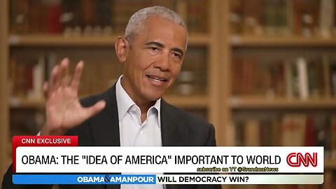 Barack Obama & Christiane Amanpour Interview: Will Democracy Win? CNN 2023 FULL INTERVIEW