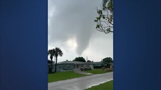 Funnel cloud spotted in northern Palm Beach County