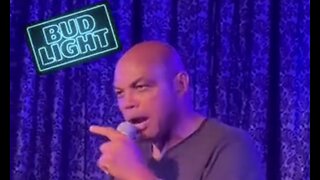 Charles Barkley orders his audience to drink Bud Light