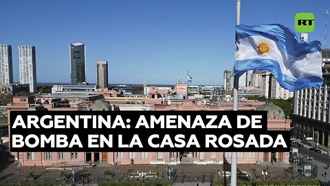 Autoridades reciben amenaza de bomba en la Casa Rosada antes del cierre de urnas en Argentina